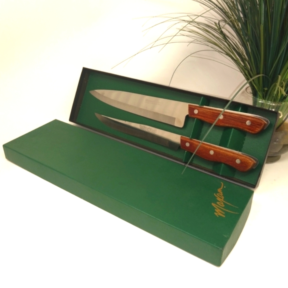 Vintage MAXAM 2pc. Surgical Steel Knives
